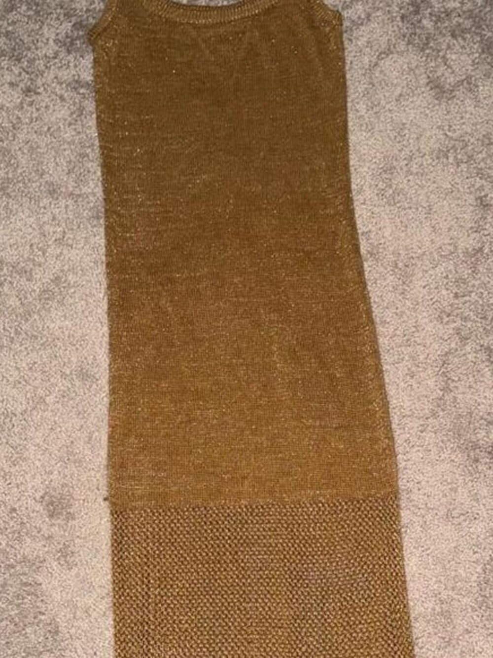 Express Women's Gold Dress